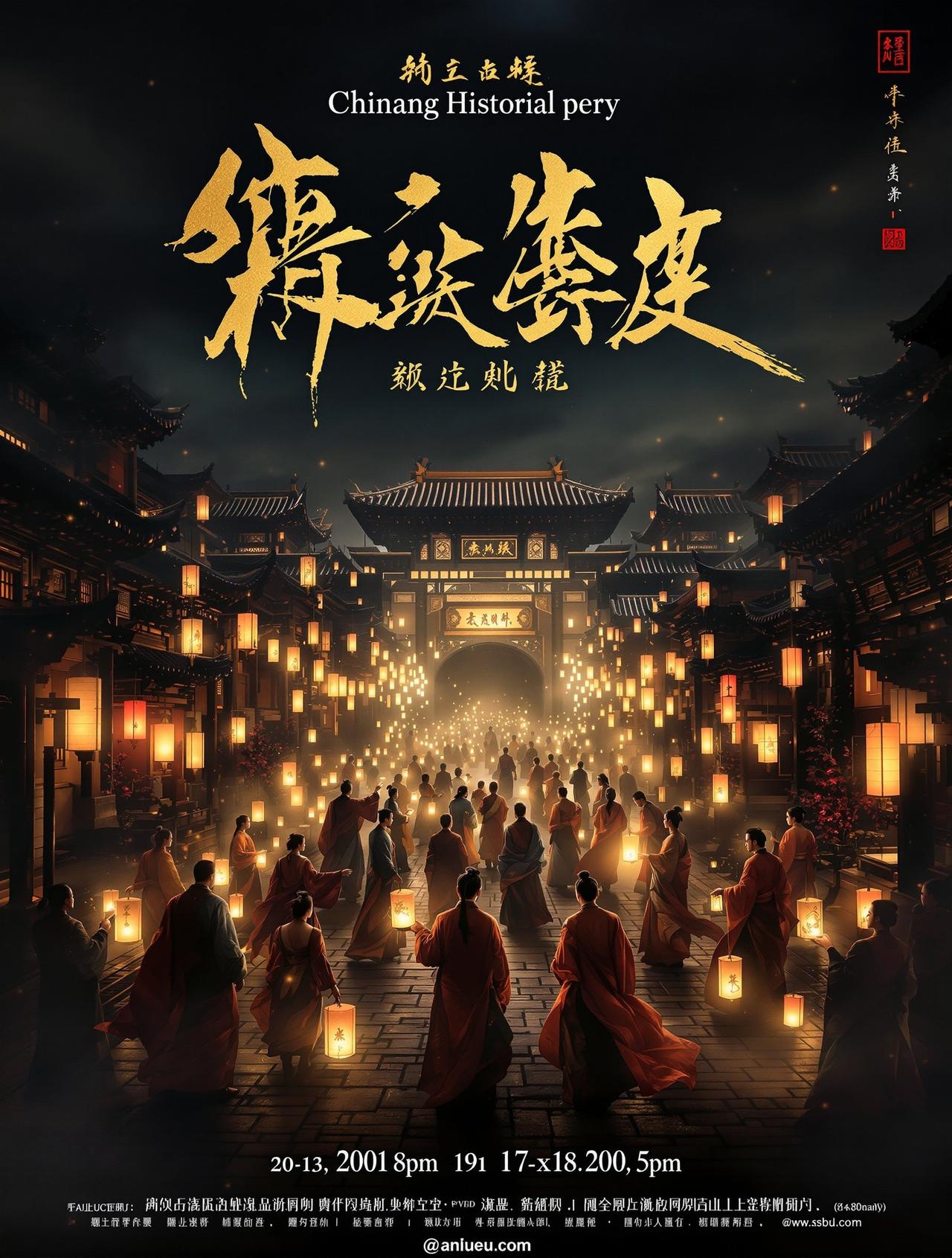 长安十二时辰影视作品海报 - 天狼影院出品
