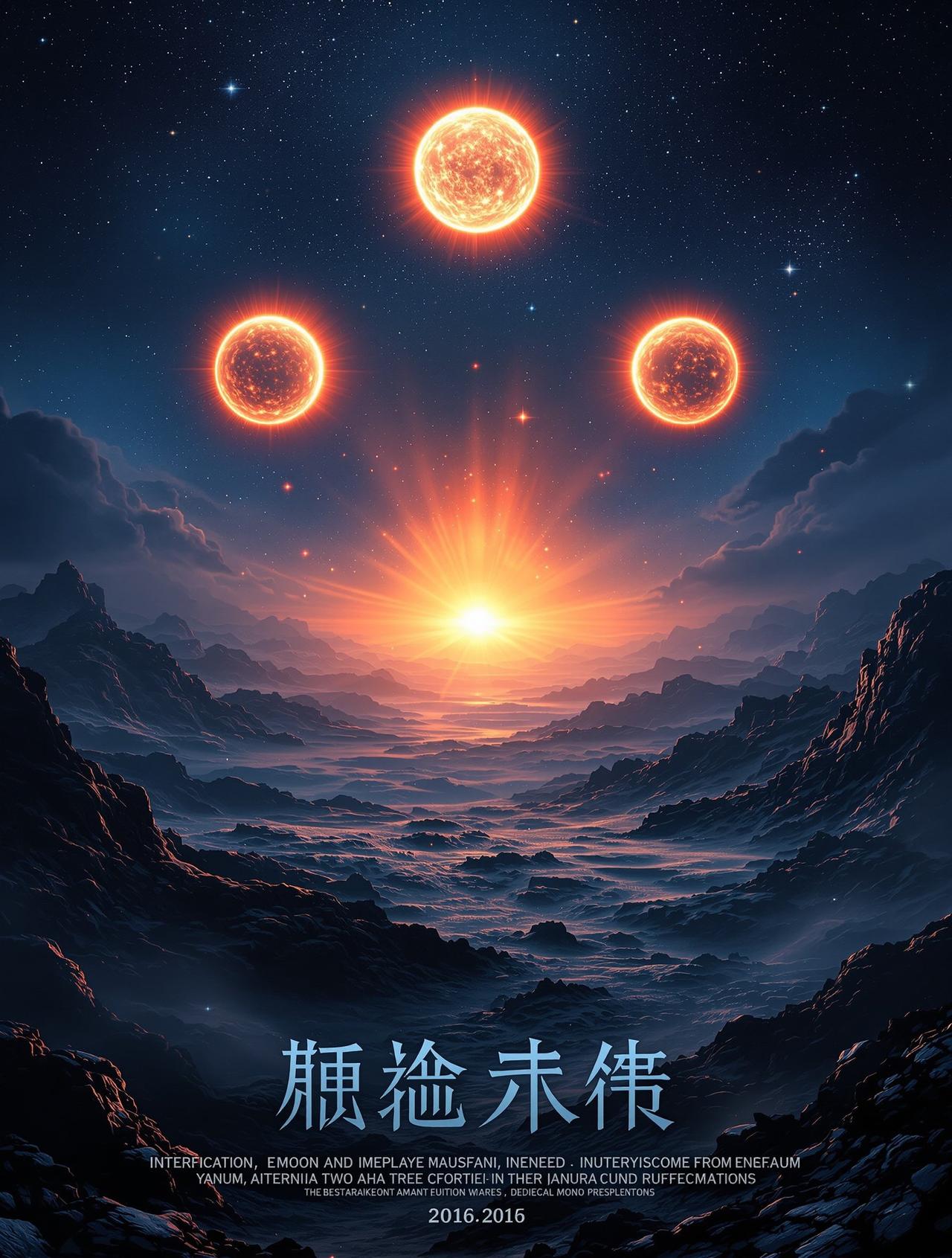 三体海报 - 天狼影院出品