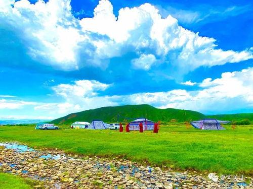 夏河背景,千年古韵与现代魅力的交融之旅